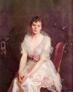 William McGregor Paxton Portrait of Louise Converse china oil painting artist